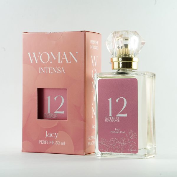 Perfume 12 Feminino Woman Intensa Jacy Fragrâncias