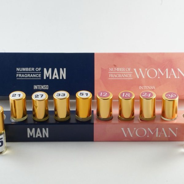 Mostruário - Perfumes Jacy Fragrância - Number of Fragrances Feminino